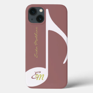iPhone 13 Case note musicale féminine