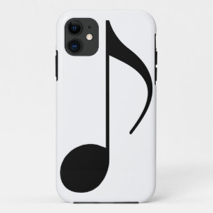 Coque Case-Mate Pour iPhone note musicale noire