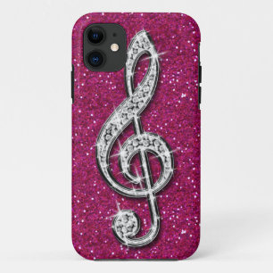 Coque Case-Mate iPhone Note scintillante étincelante imprimée de musique