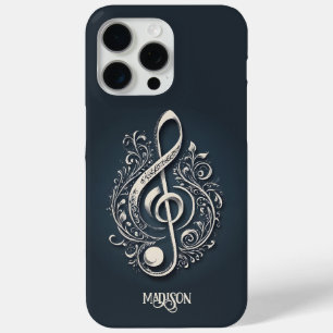 Coque Case-Mate iPhone Note sur le Clé musical de nom personnalisé