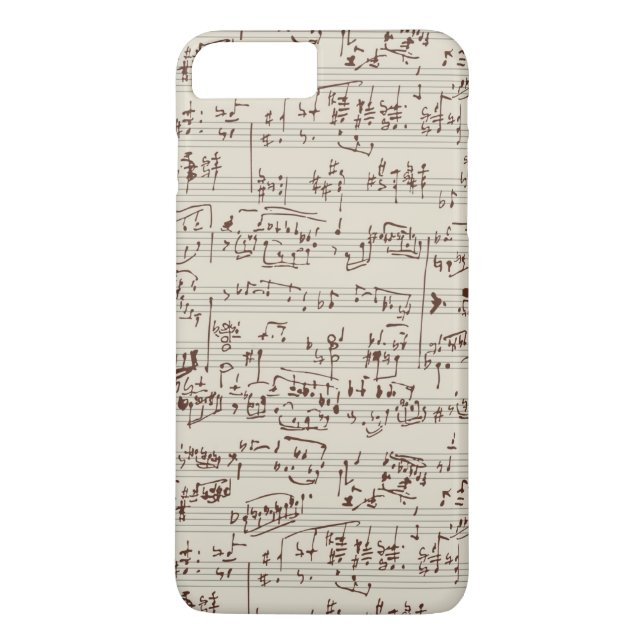 Coques Case-Mate iPhone Notes de musique (Dos)