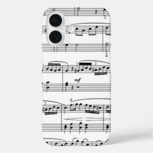 Coque Pour iPhone 16 notes de musique