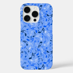 Coque iPhone 16 Pro Notes de musique colorée