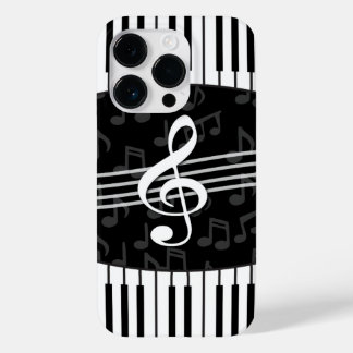 Coque Case-Mate iPhone Notes de musique élégante Clé de fer et touches de