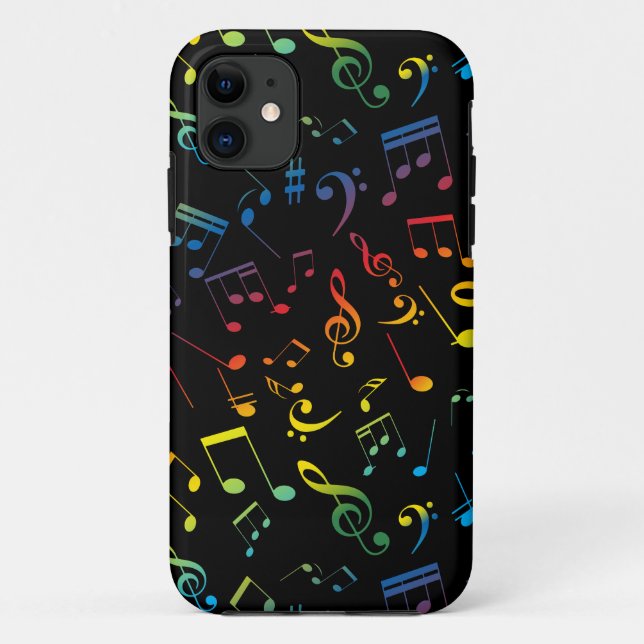 Coques Case-Mate iPhone Notes musicales 5 (Dos)