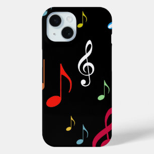 Coque Case-Mate iPhone notes musicales colorées
