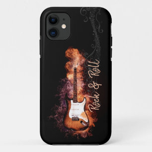 Case-Mate iPhone Case Notes musicales de guitare électrique Musicien