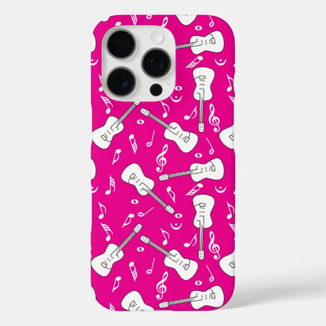 Coques Case-Mate iPhone Notes musicales de Guitare Lines (Verso)