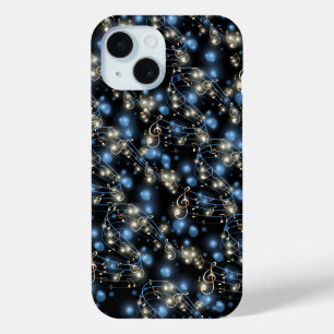 Coque Case-Mate iPhone Notes musicales et lumières des fêtes