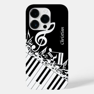 Coque Case-Mate iPhone Notes musicales et touches de piano personnalisées