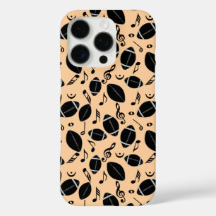 Coque iPhone 16 Pro Notes musicales Footballs