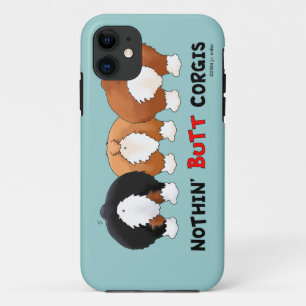 Coque Case-Mate iPhone Nothin' Butt Corgis