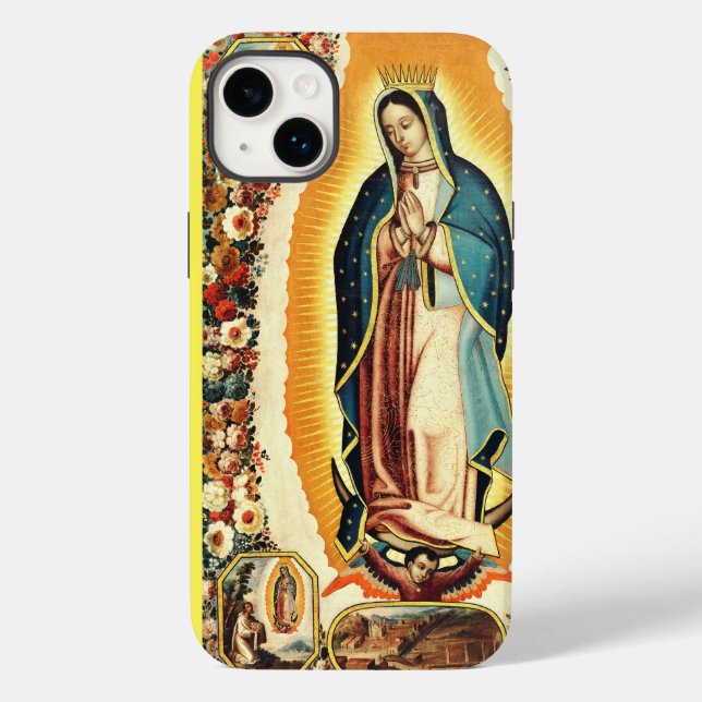 Coques Case-Mate iPhone Notre-Dame de Guadalupe Radiant Art (Verso)