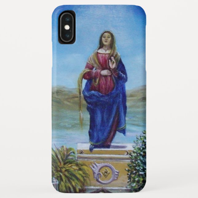 Coques Case-Mate iPhone NOTRE DAME DE LA LUMIÈRE Vierge de l'Immaculée Con (Dos)