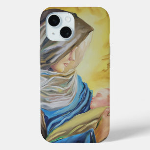 Coque Case-Mate iPhone Notre Dame du Silence tenant l'enfant Jésus