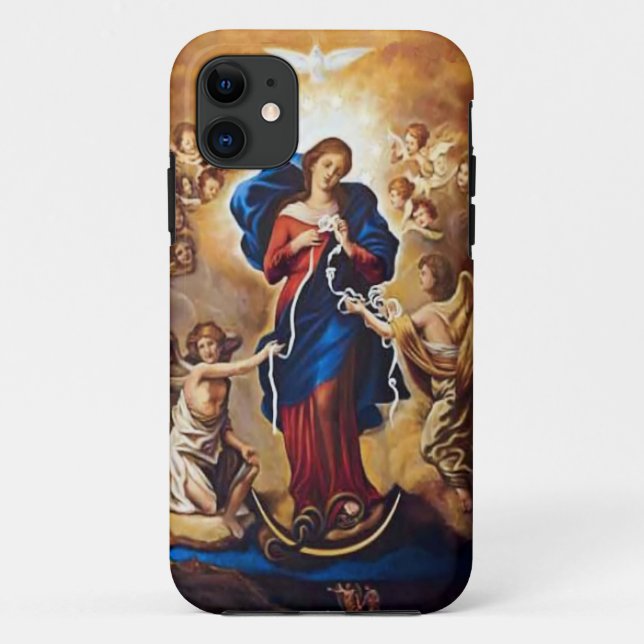 Coques Case-Mate iPhone Notre-Dame qui a des noeuds (Dos)