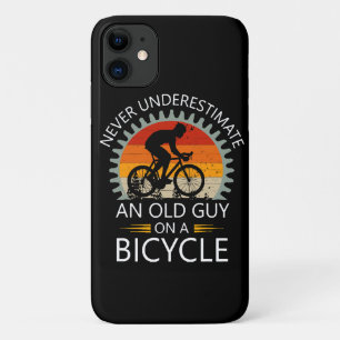 Case-Mate iPhone Case N'oubliez jamais un vieux sur un vélo
