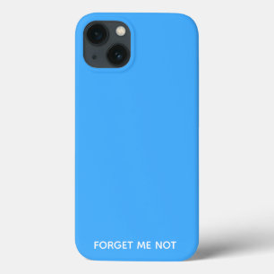 Case-Mate iPhone Case N'oubliez pas le nom de couleur bleu Coque-Mate iP