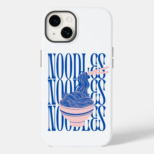 Coques Case-Mate iPhone Nouilles Art créatif (Verso)