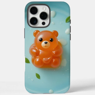 Coque iPhone 16 Pro Max nounours en gélatine luv