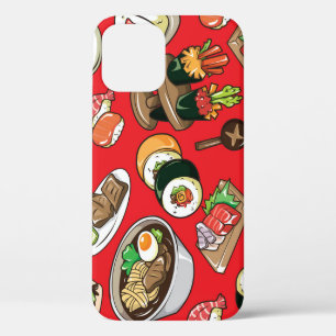 Case-Mate iPhone Case Nourriture japonaise : Motif culturel sans couture
