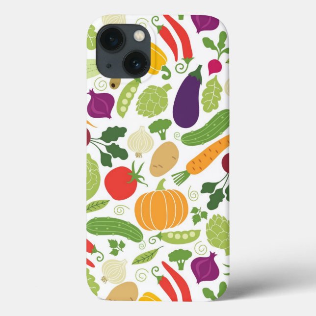Coques Case-Mate iPhone Nourriture sur un arrière - plan blanc (Verso)