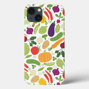 Coques Pour iPhone Nourriture sur un arrière - plan blanc