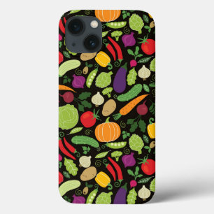 Coque Case-Mate iPhone Nourriture sur un arrière - plan noir