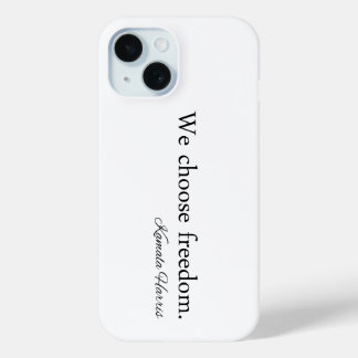 Coque Case-Mate iPhone Nous choisissons Freedom Kamala Harris
