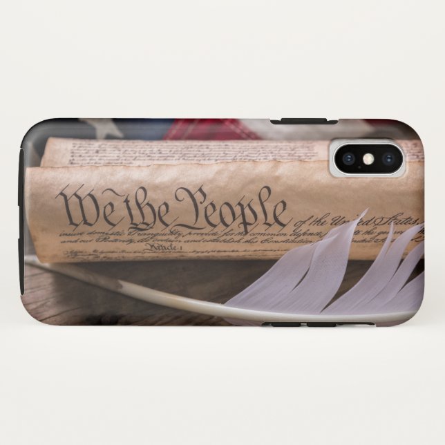Coques Case-Mate iPhone Nous le peuple (Dos (Horizontal))