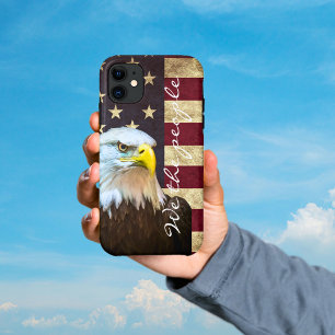 Case-Mate iPhone Case Nous Le Peuple Drapeau Américain Aigle Royal 