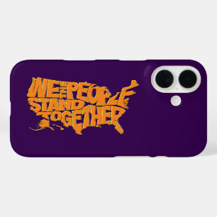 Coque Pour iPhone 16 Nous, le peuple, nous unissons