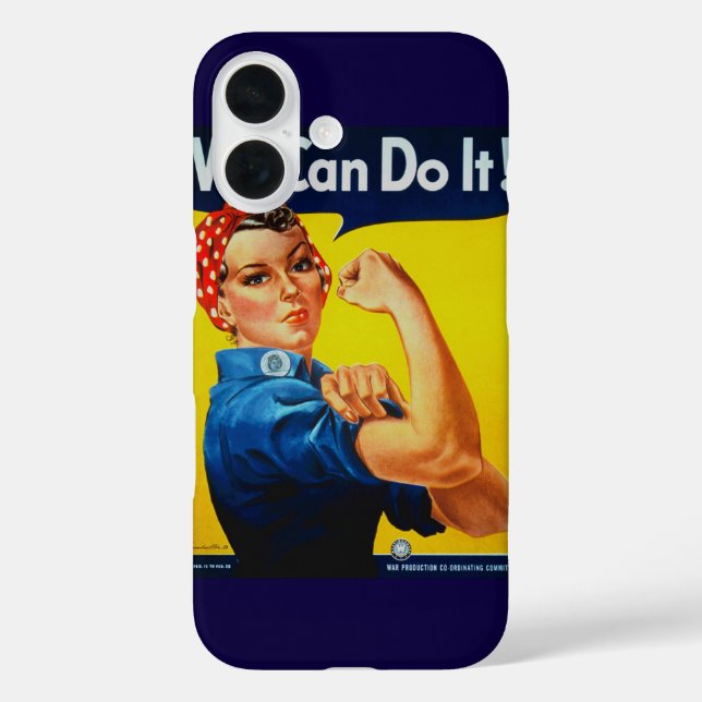 Coques Case-Mate iPhone Nous pouvons le faire Rosie le Riveter (Verso)