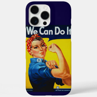 Coque iPhone 16 Pro Max Nous pouvons le faire Rosie le Riveter