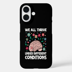 Coque Pour iPhone 16 Nous Prospérons Tous Dans Des Conditions Différent