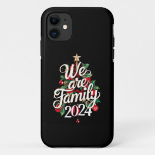 Case-Mate iPhone Case Nous sommes famille Noël 2024 Correspondant Pyjama