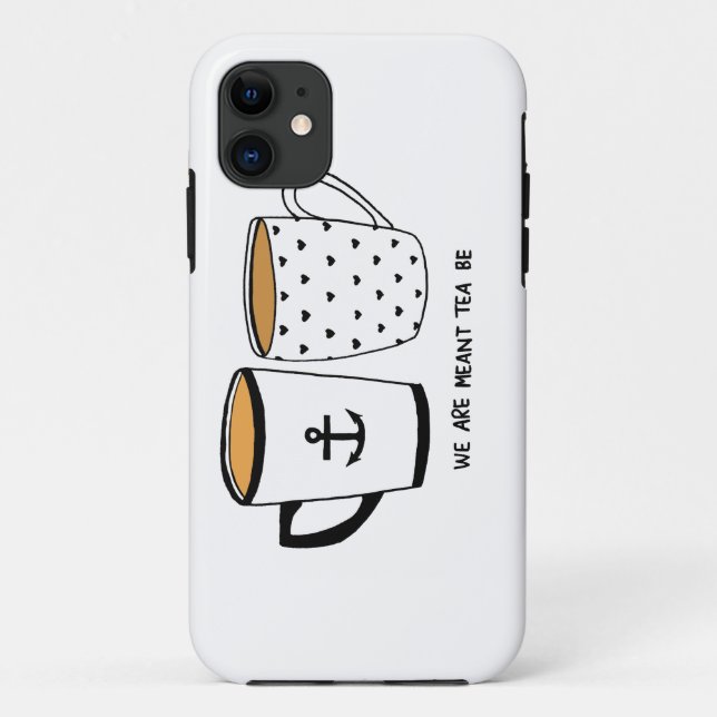 Coques Case-Mate iPhone Nous sommes Meant Tea Be (Dos)