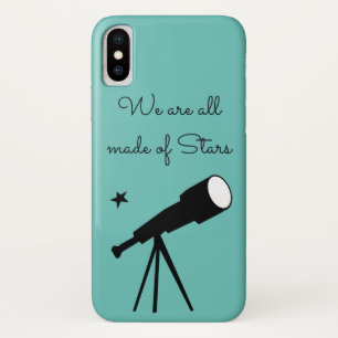 Case-Mate iPhone Case Nous sommes tous faits de citations de télescope S