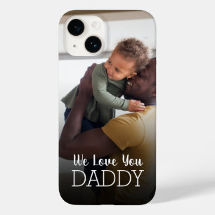 Coque Pour iPhone 14 Nous t'aimons Papa Fête des pères personnalisée Ph