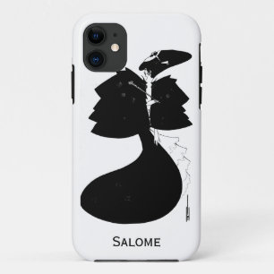 Coque Case-Mate Pour iPhone Nouveau gothique Salome d'art de goth noir et
