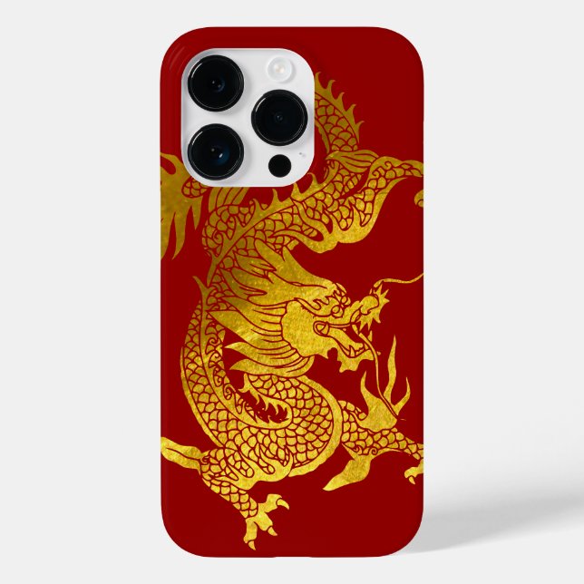 Coques Case-Mate iPhone Nouvel An chinois du Dragon Zodiac Anniversaire iP (Verso)