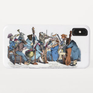 Case-Mate iPhone CASE NOUVELLE LANGUE MUSICALE / ORCHESTRE DE FERME ANIM