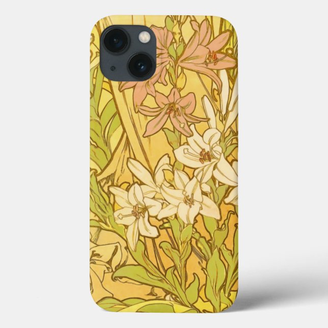 Coques Case-Mate iPhone Nouvelle Lily flowers (Verso)