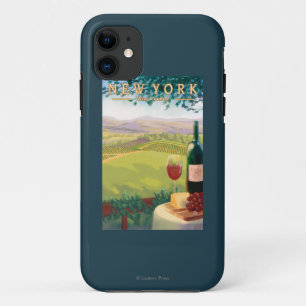Coques Pour iPhone Nouvelle scène de pays de YorkWine