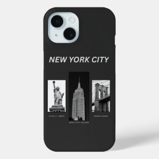 Coque Case-Mate iPhone Nouvelles Illustrations Urbaines en Noir et Blanc 