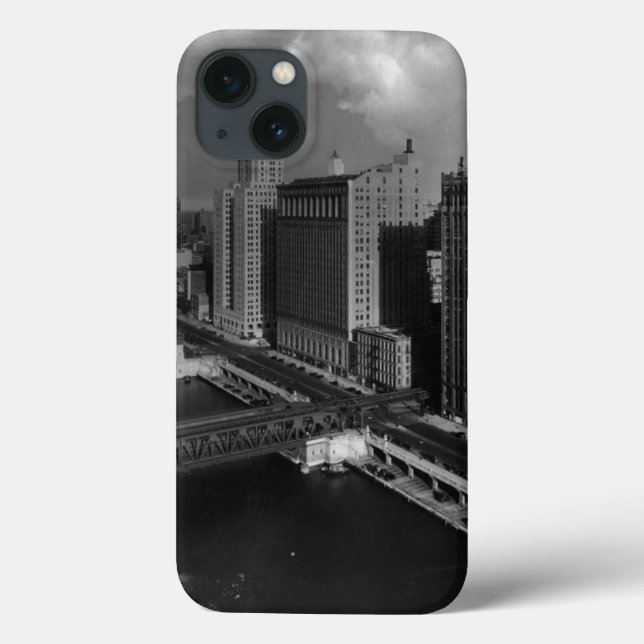 Coques Case-Mate iPhone Novembre 1939 :  La ville de Chicago (Verso)