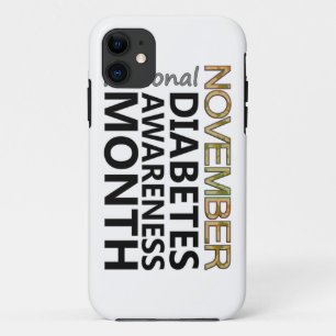 Coque Case-Mate Pour iPhone Novembre Mois de sensibilisation au diabète