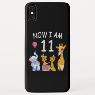 Case-Mate iPhone Case Now I, 11 ans old 11th Birthday at the Zoo