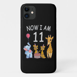 Case-Mate iPhone Case Now I, 11 ans old 11th Birthday at the Zoo