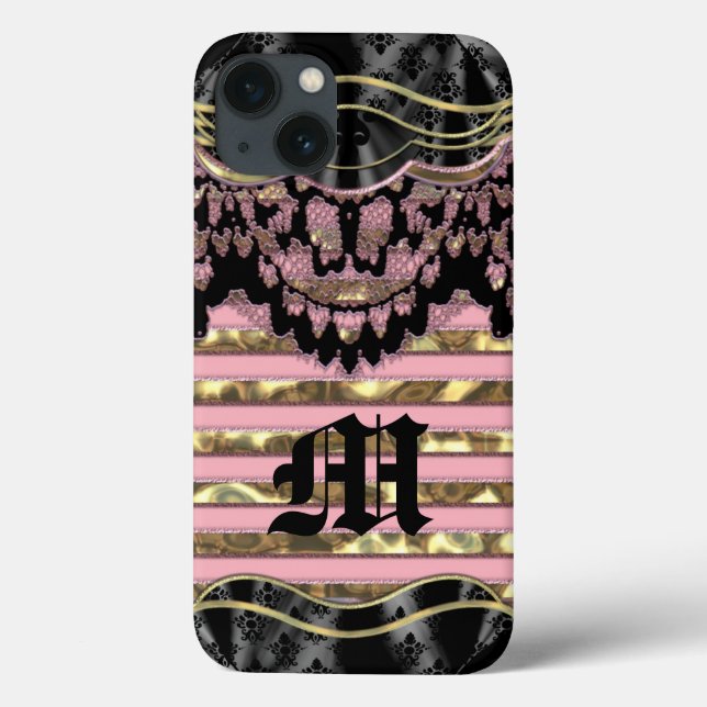 Coques Case-Mate iPhone Noyack Elegant Rose (Verso)